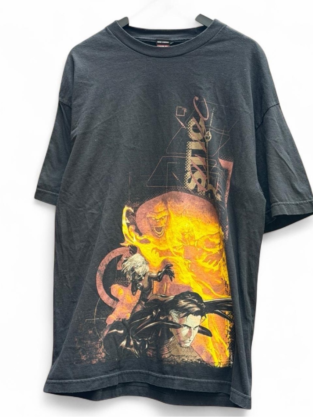 Marvel black fantastic 4 tee Size XL mad engine vintage